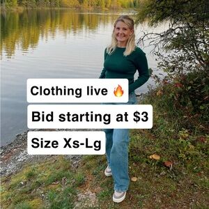 $3 Starts - Live sale